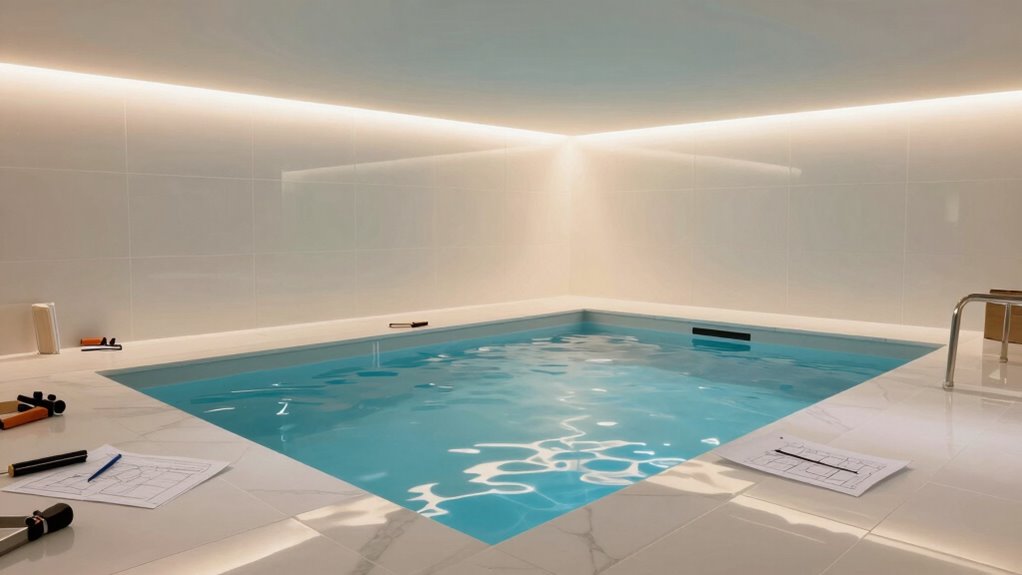 basement pool installation tips