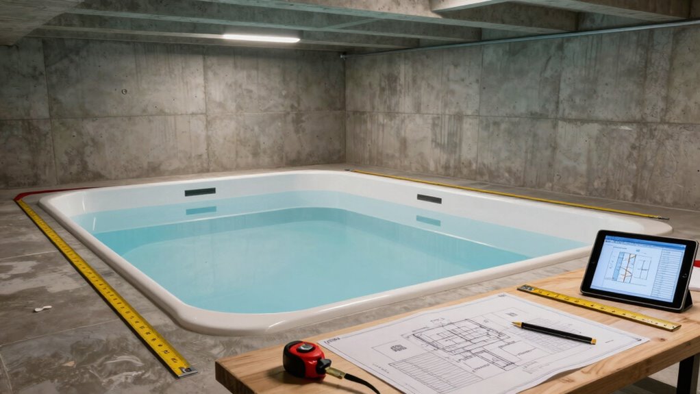basement pool permits and costs