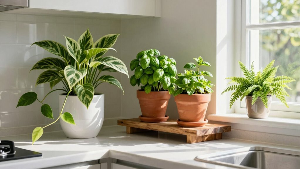 bright well draining propagated plants