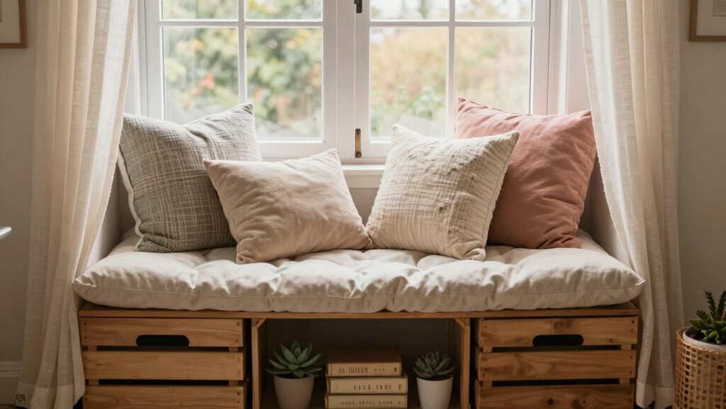 budget friendly window seat ideas