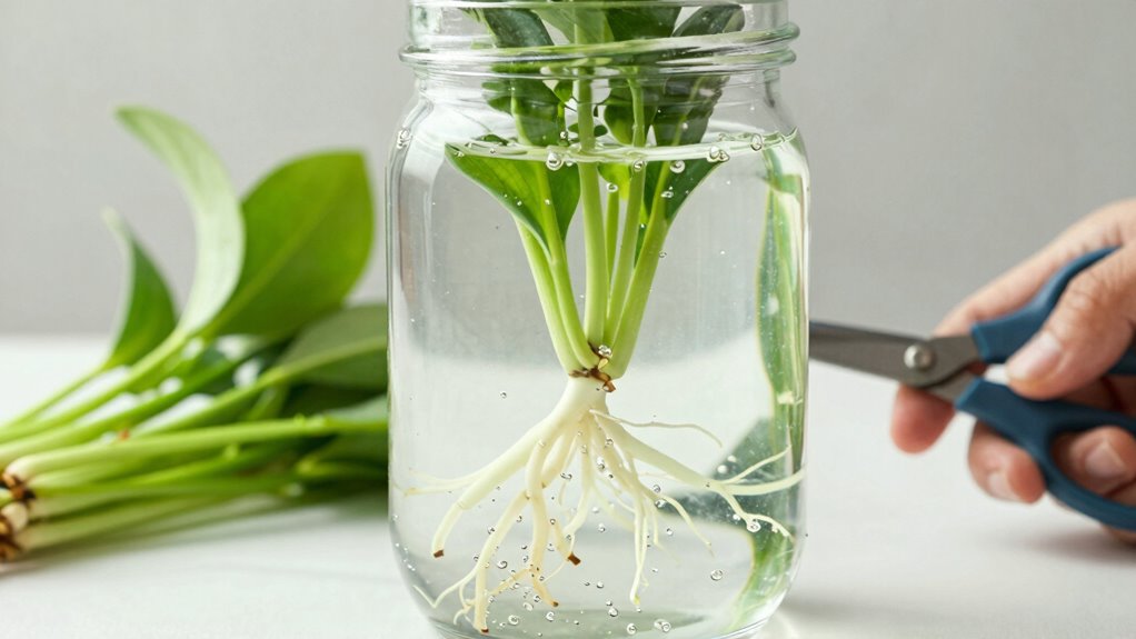 change water regularly keep roots healthy