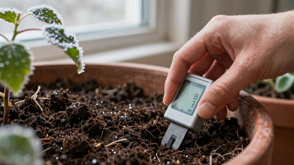 check soil moisture regularly