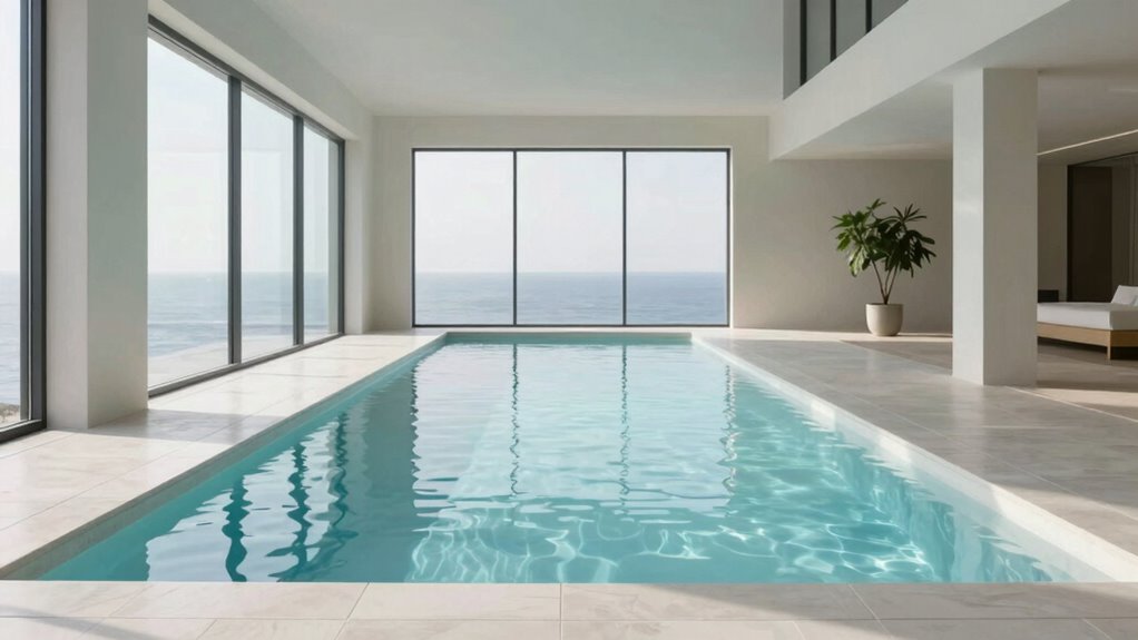 clean simple pool design