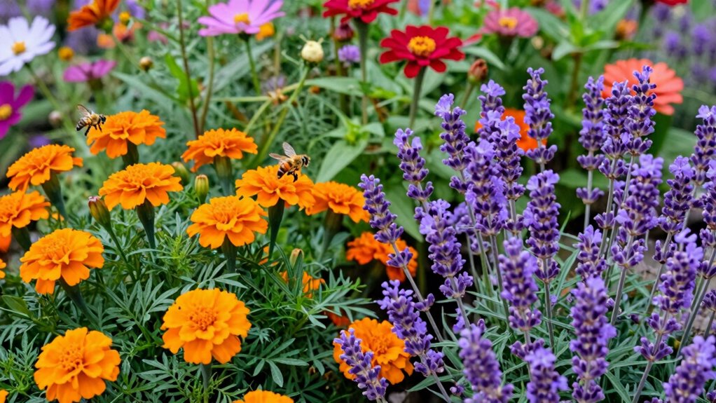colorful fragrant pollinator flowers