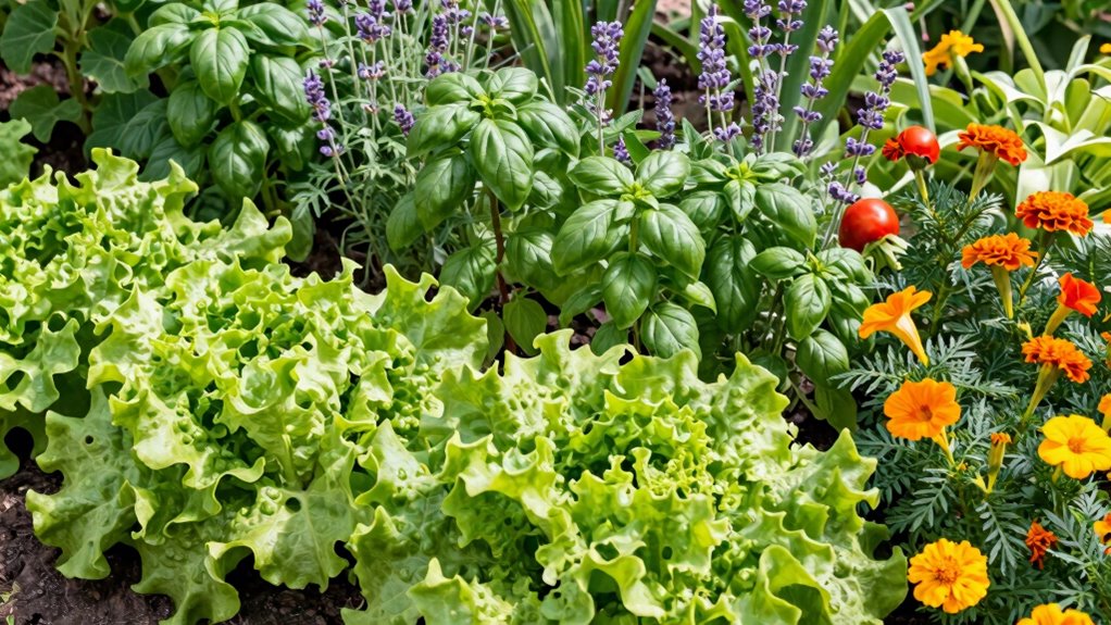 companion planting boosts flavor