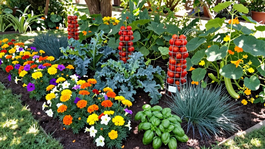 companion plants promote healthy growth