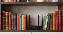 concealing a router effectively