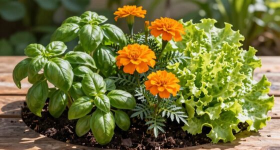 container garden companion planting