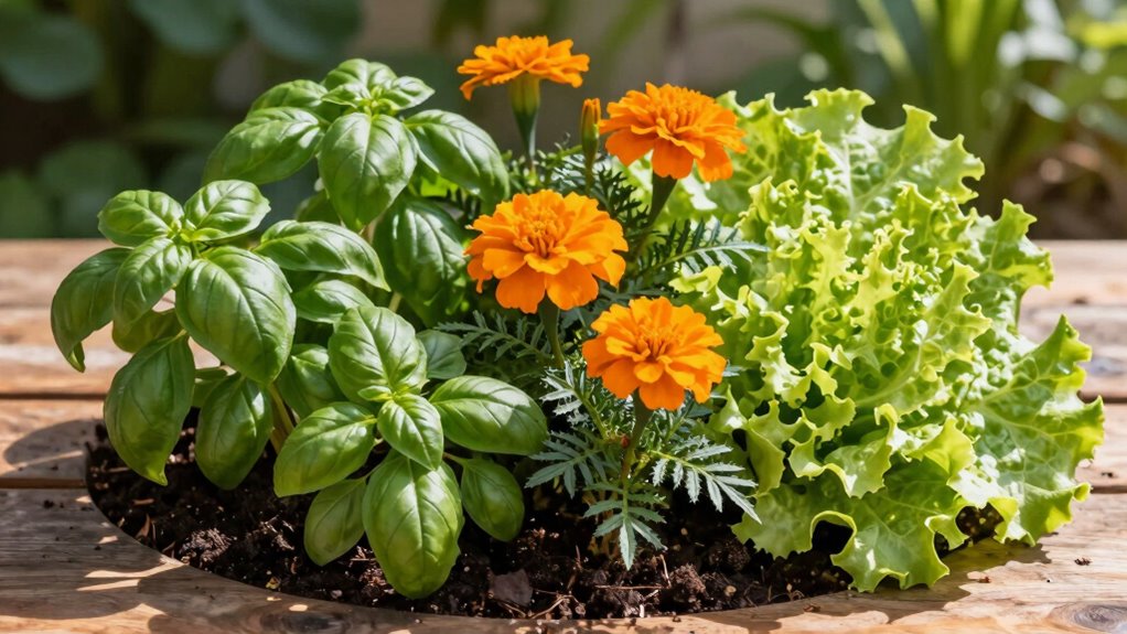 container garden companion planting