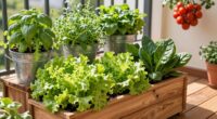 container gardening for salads