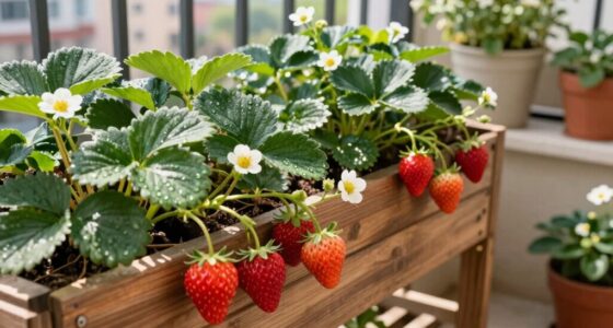 container gardening for strawberries