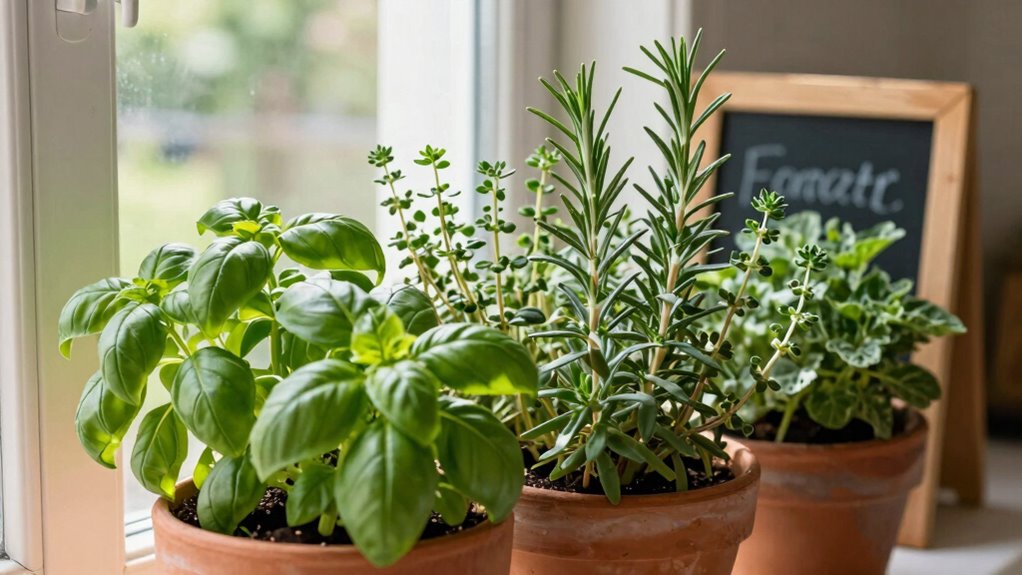 container herbs for kitchen use