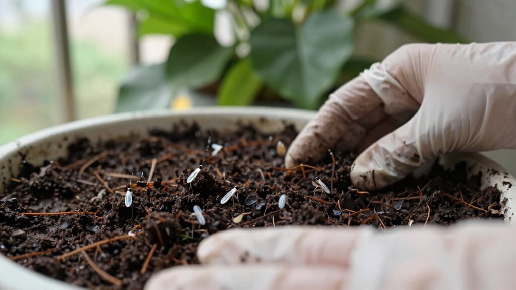 control indoor fungus gnats