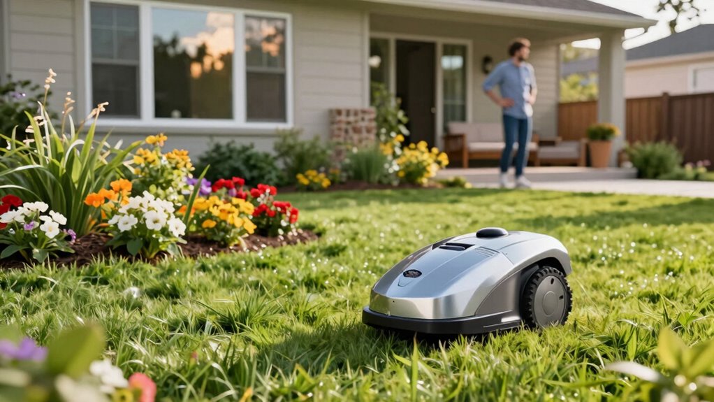 convenient time saving lawn care