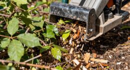 converts yard waste efficiently