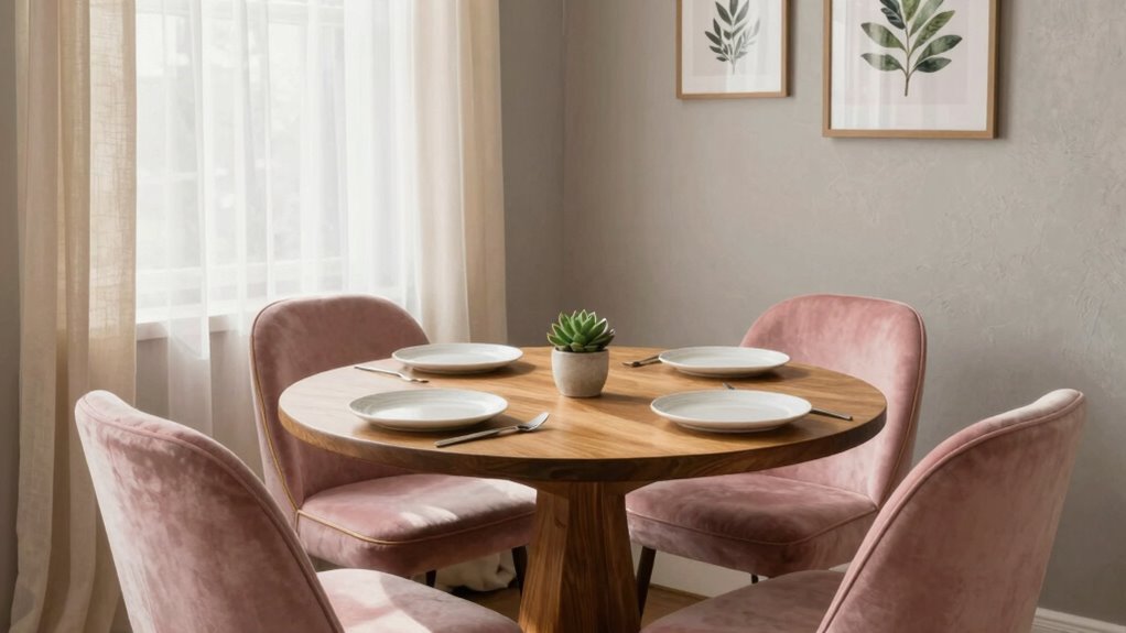cozy compact dining spaces