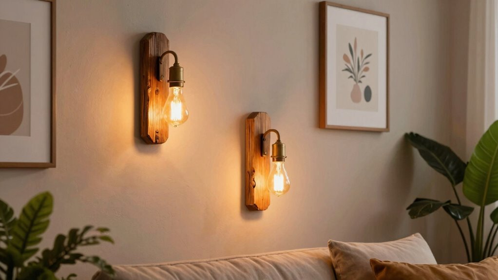 create cozy wall sconce ambiance