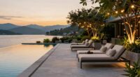 create inviting poolside loungers
