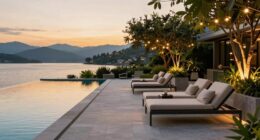 create inviting poolside loungers