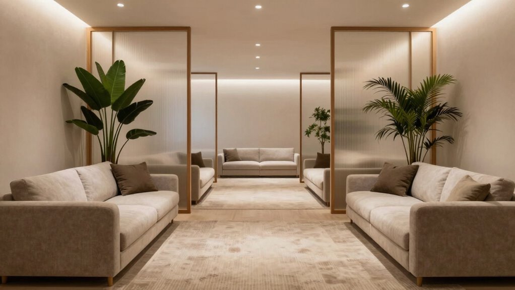 create open functional zones