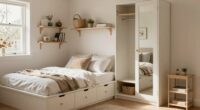 creative small room storage
