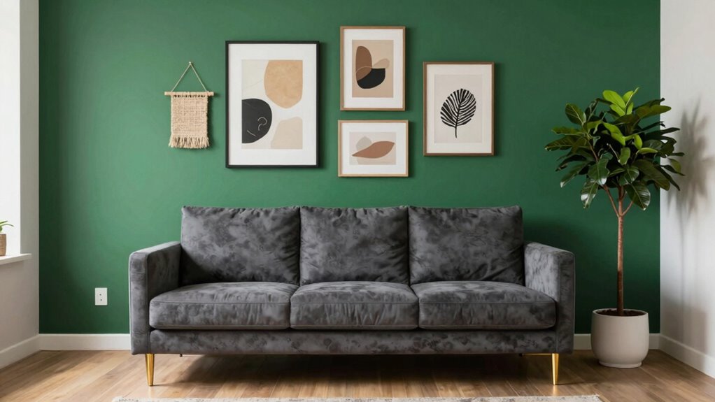 decorative wall and lighting