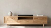 diy media console styling
