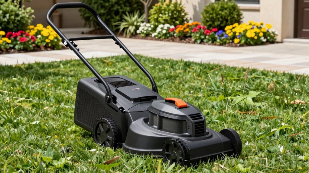 eco friendly battery powered lawn mowers