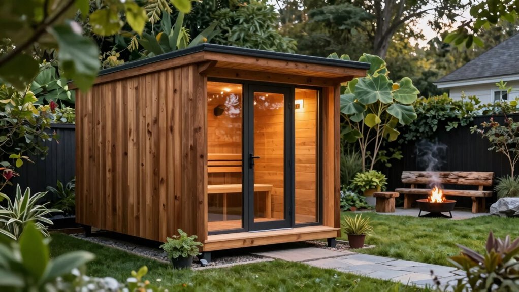 eco friendly portable backyard retreat