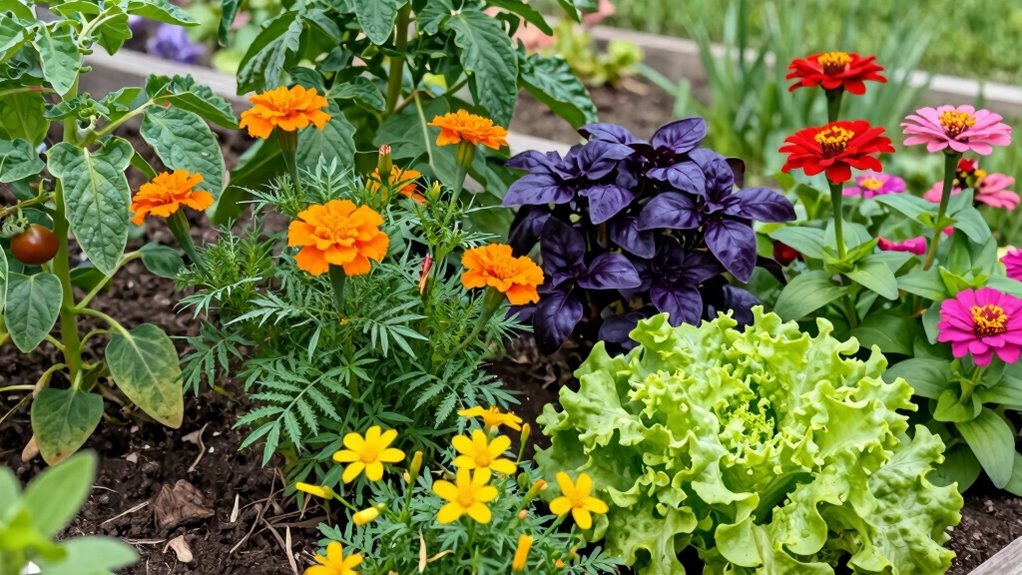 effective companion flower pairing