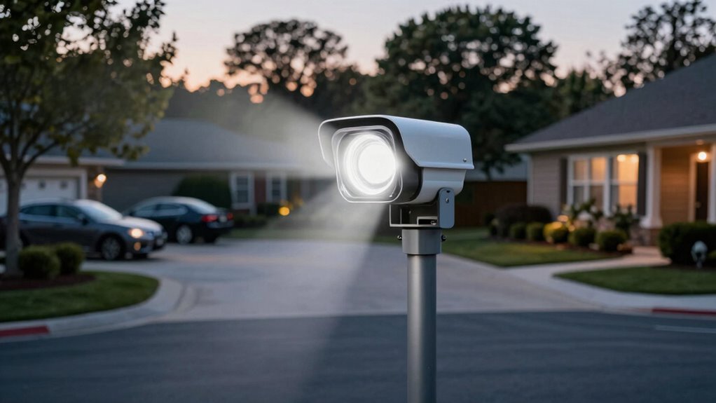 effective driveway security lighting