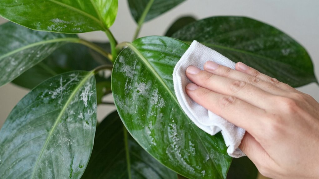 effective plant leaf maintenance