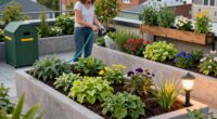 efficient city gardening routines