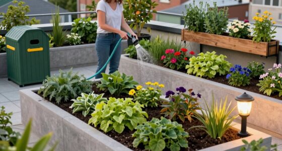 efficient city gardening routines
