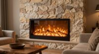 electric fireplaces enhance ambiance