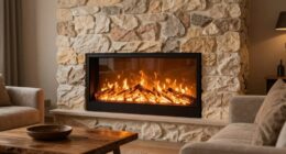 electric fireplaces enhance ambiance