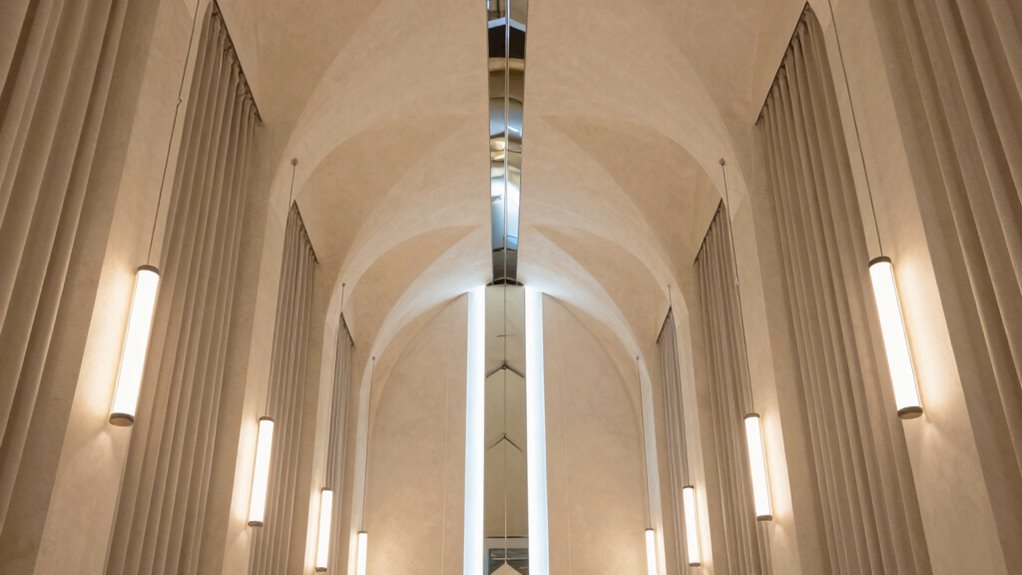 elevate space with vertical lighting