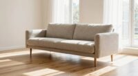 elevated furniture creates space