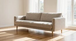 elevated furniture creates space