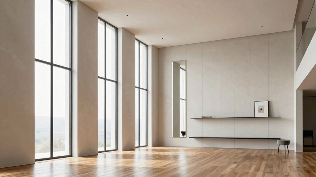 emphasize height with vertical elements
