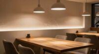 enhance dining ambiance subtly