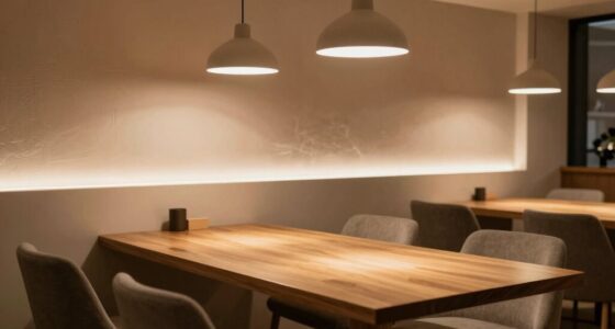 enhance dining ambiance subtly