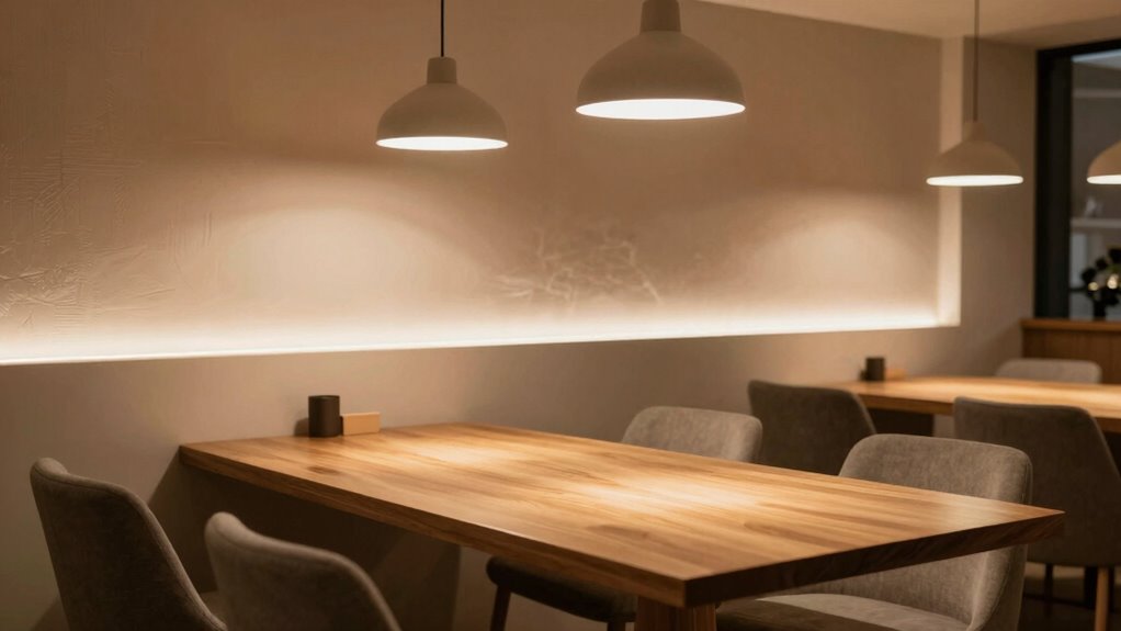 enhance dining ambiance subtly