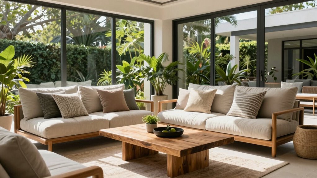 enhances indoor outdoor living