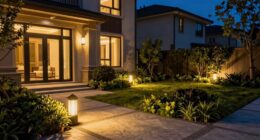 enhancing nighttime curb appeal