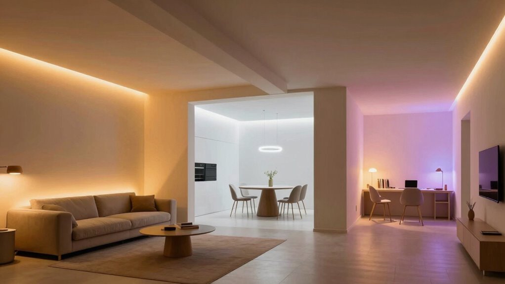 flexible customizable lighting zones