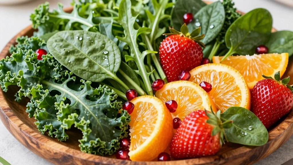 fruits enhance greens flavor