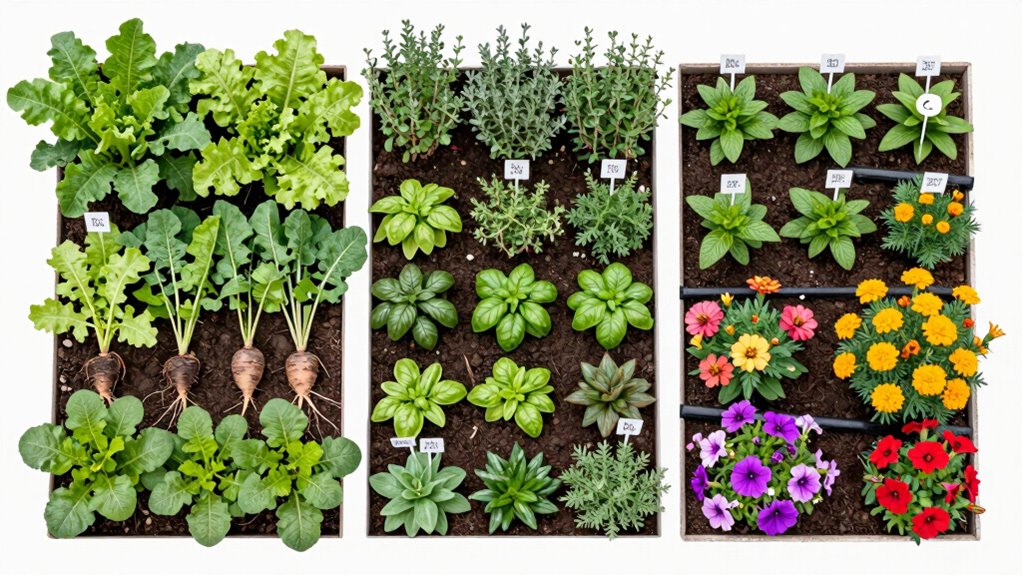 garden sections for pests