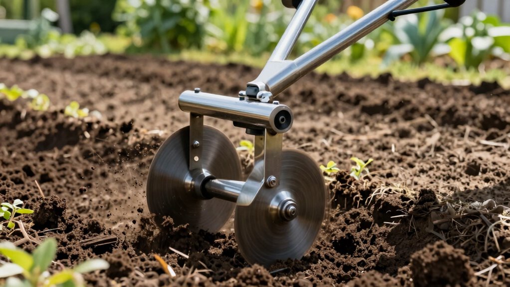 garden tillers prepare beds
