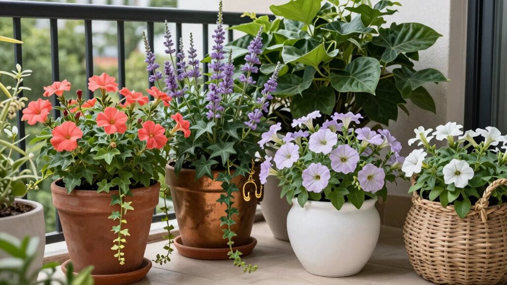 harmonious plant and accessory combinations